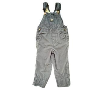 OshKosh B'gosh Charcoal Kids Overalls -4